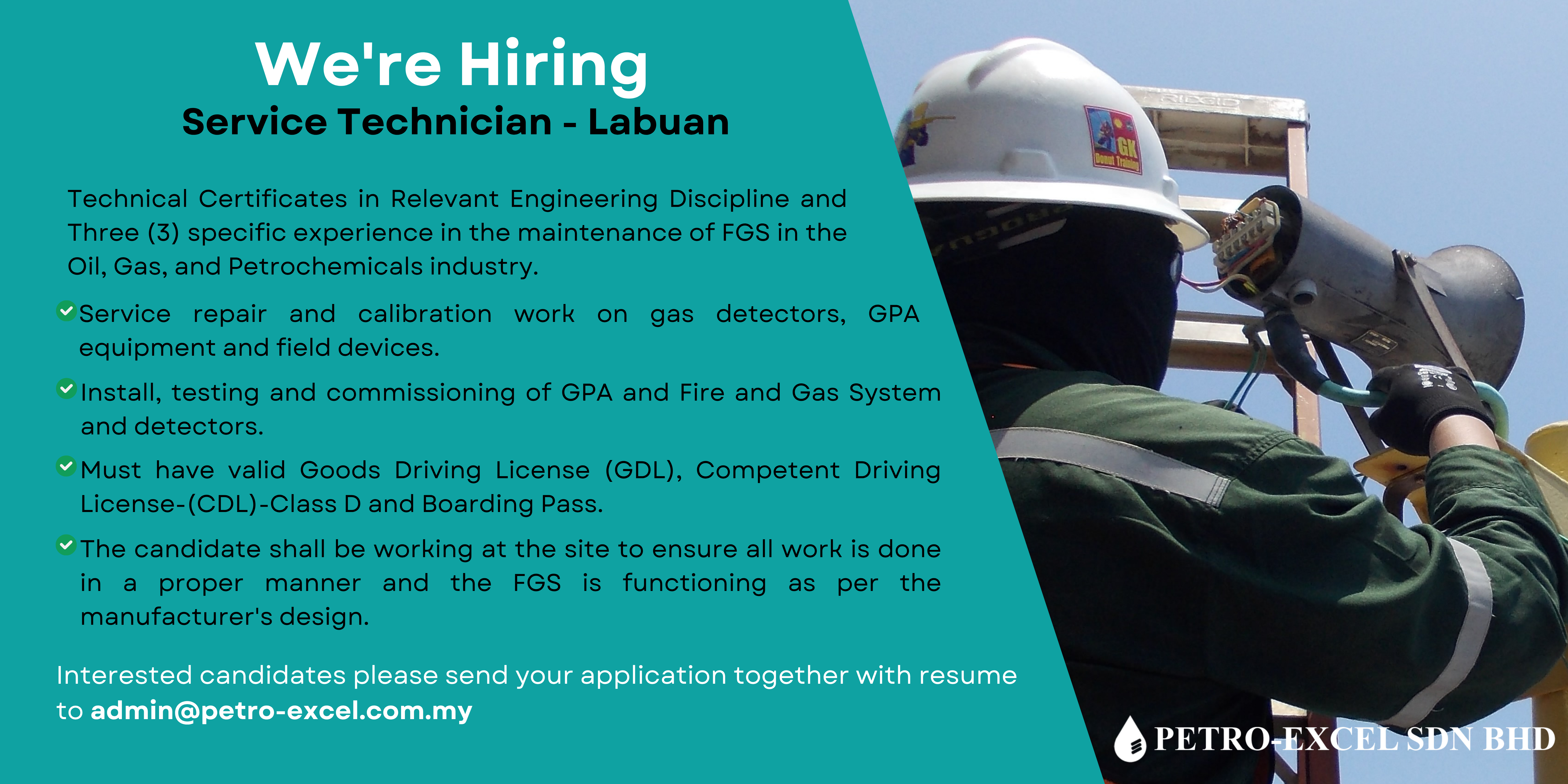 Service Technician - Labuan